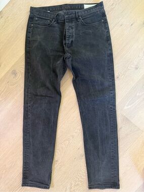 rag & bone Men's Skinny Jeans in Black